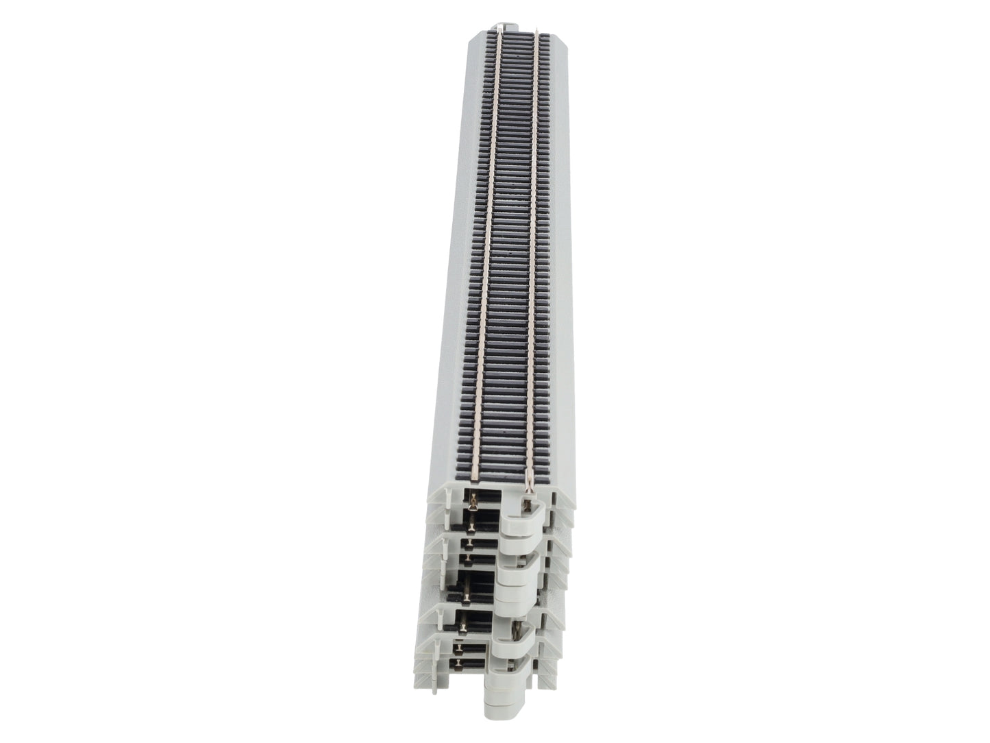 Bachmann 44588 HO Nickel Silver 18" Straight E-Z Track Sections (10) LN