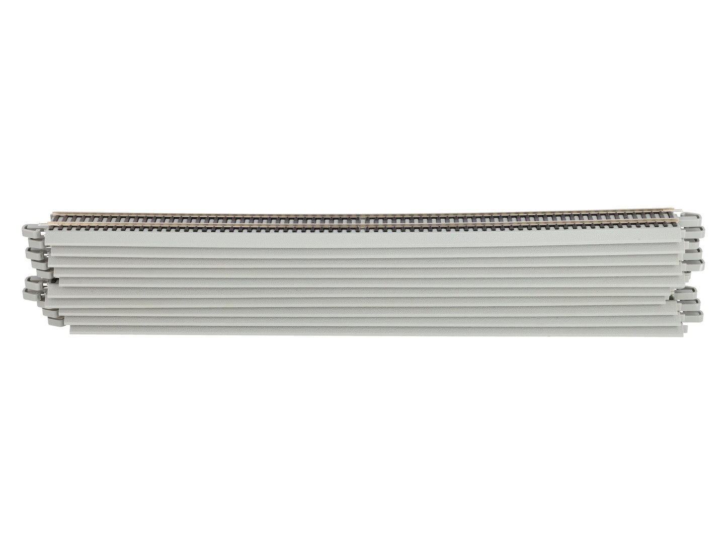 Bachmann 44588 HO Nickel Silver 18" Straight E-Z Track Sections (10) LN
