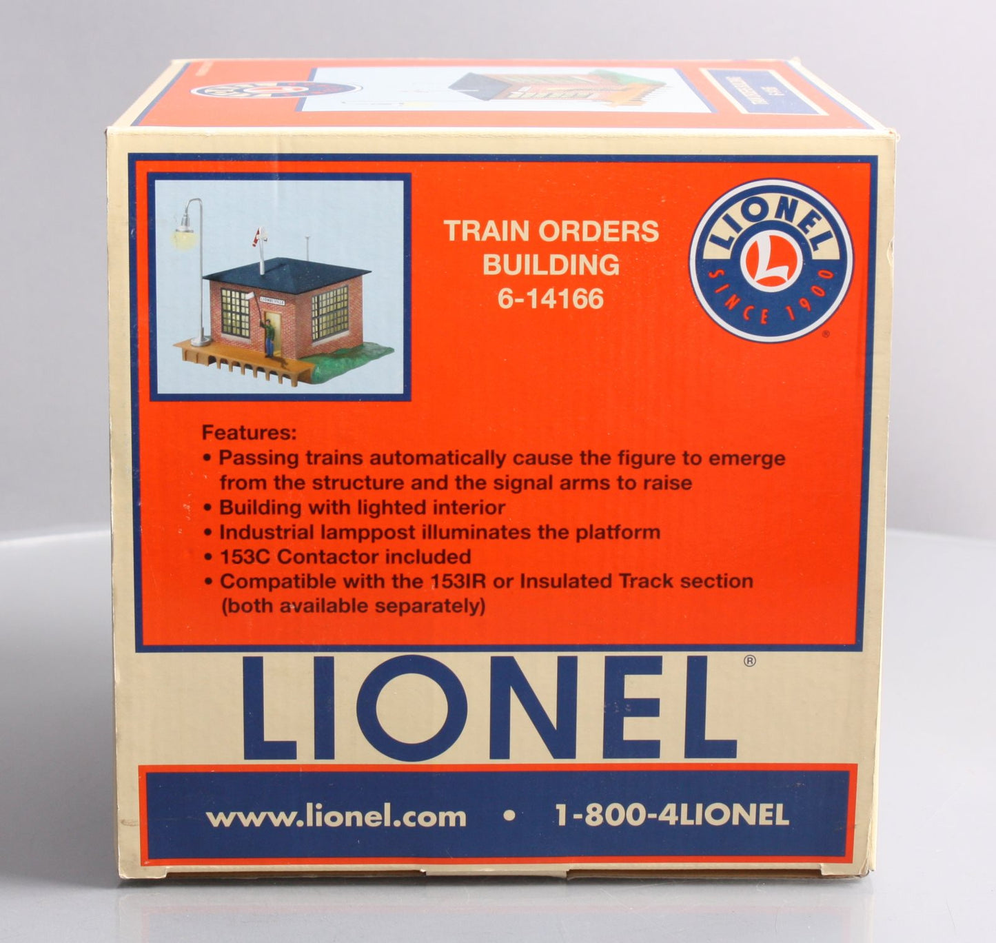 Lionel 6-14166 Operating Train Orders Building LN/Box