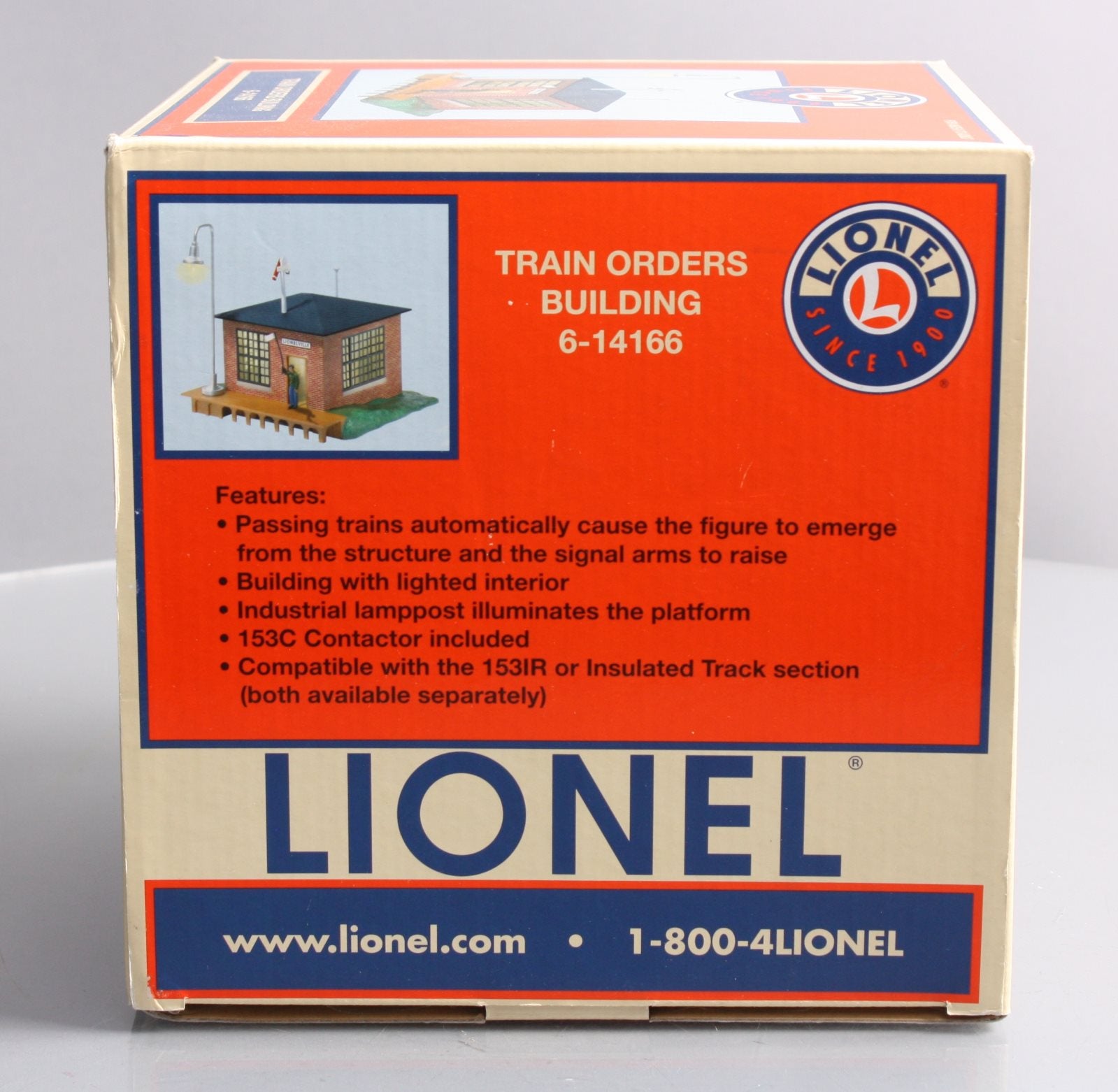 Lionel 6-14166 Operating Train Orders Building LN/Box