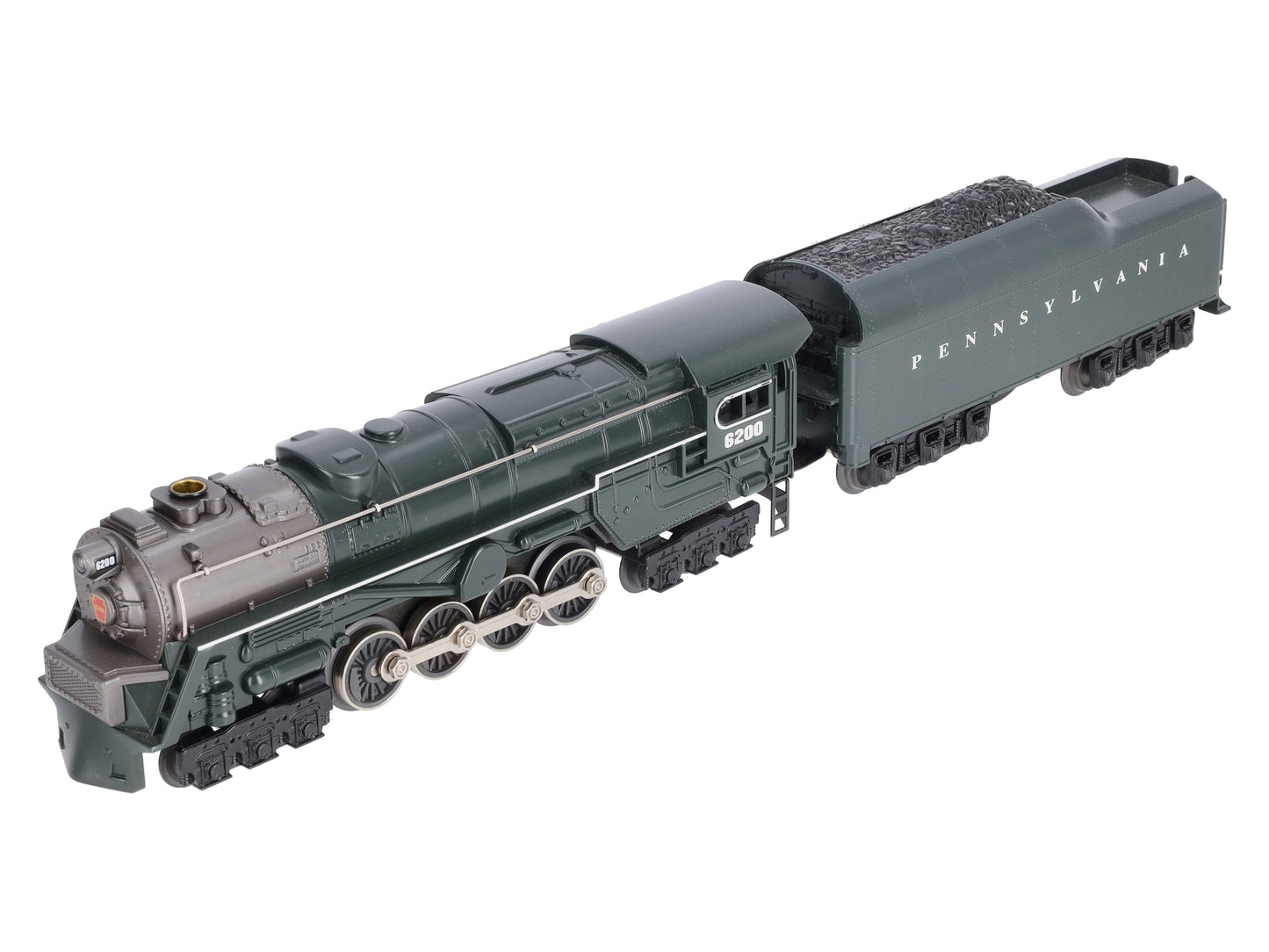Williams 40401 O Gauge PRR 6-8-6 S-2 Turbine Steam Locomotive & Tender #6200