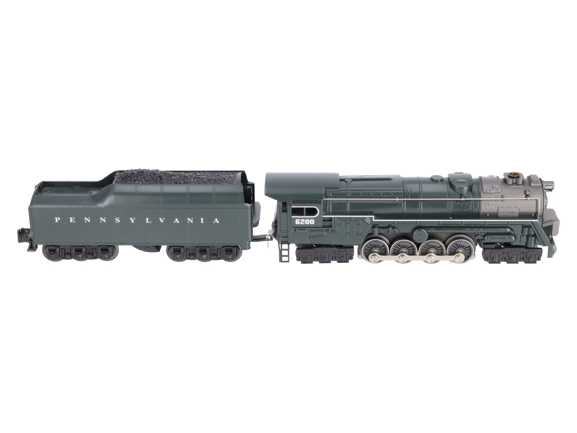 Williams 40401 O Gauge PRR 6-8-6 S-2 Turbine Steam Locomotive & Tender #6200
