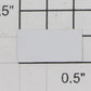Lionel 392E-38 392E Black Number Board Plate with White Lettering