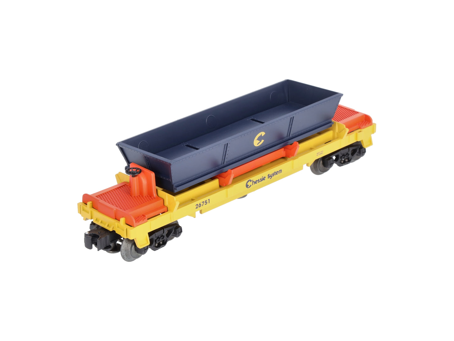 Lionel 6-26751 O Gauge Chessie System Operating Coal Dump Car LN/Box