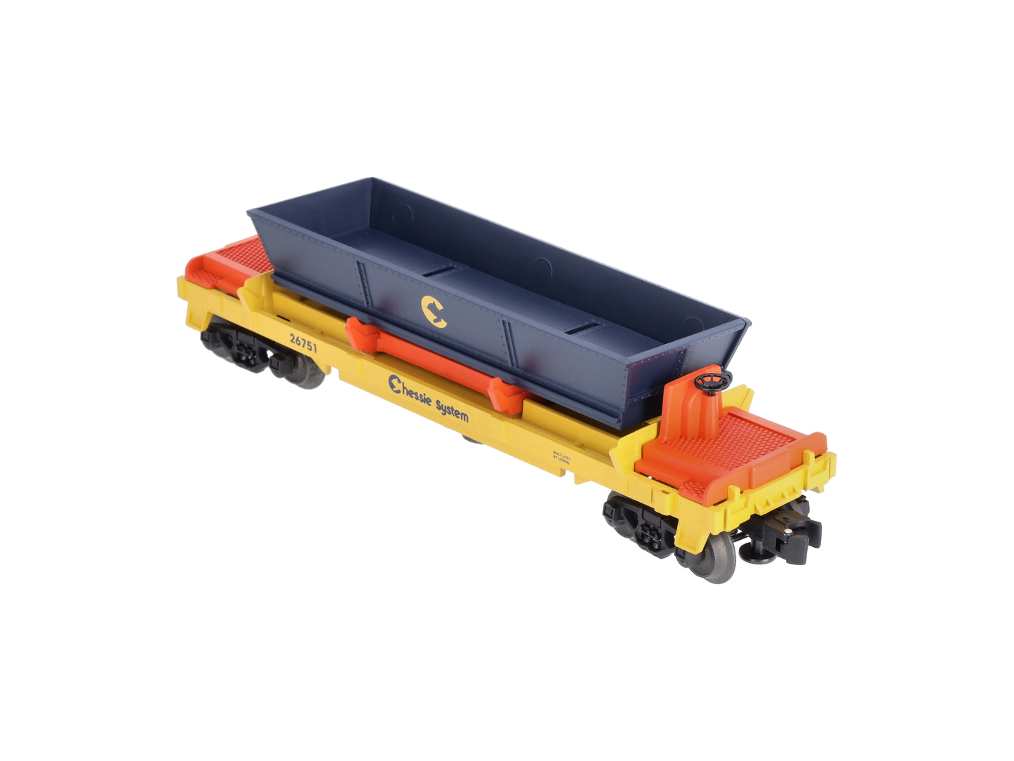 Lionel 6-26751 O Gauge Chessie System Operating Coal Dump Car LN/Box