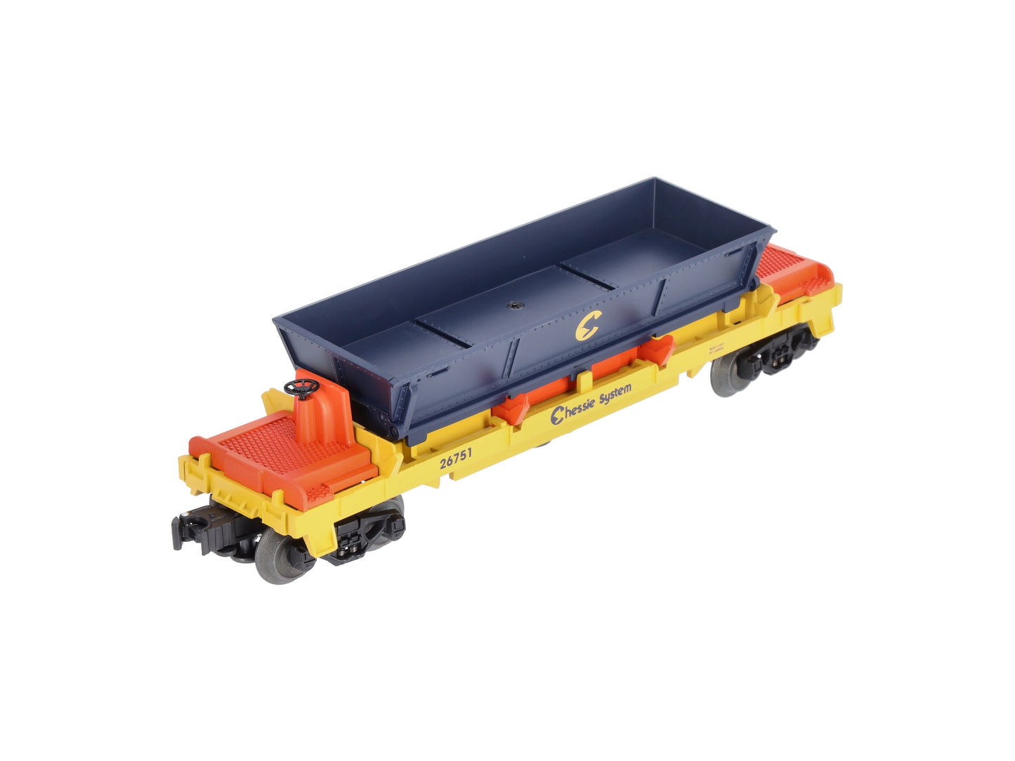 Lionel 6-26751 O Gauge Chessie System Operating Coal Dump Car LN/Box