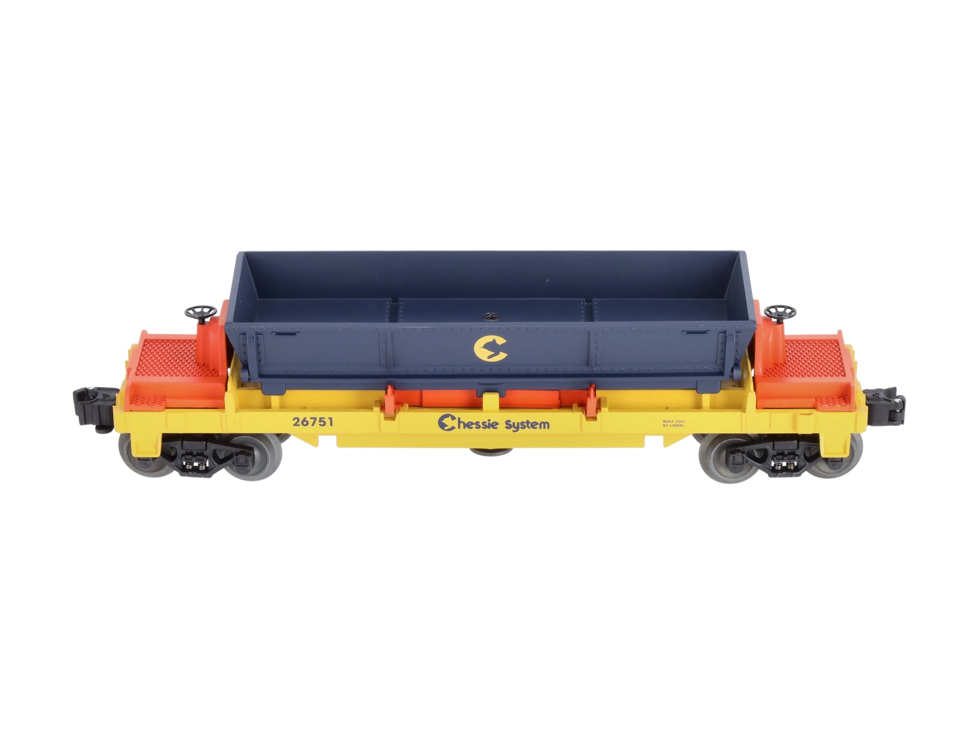 Lionel 6-26751 O Gauge Chessie System Operating Coal Dump Car LN/Box