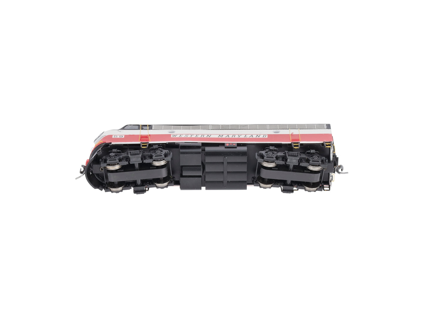 InterMountain 49094S HO Western Maryland EMD F7A Diesel Engine with Sound & DCC