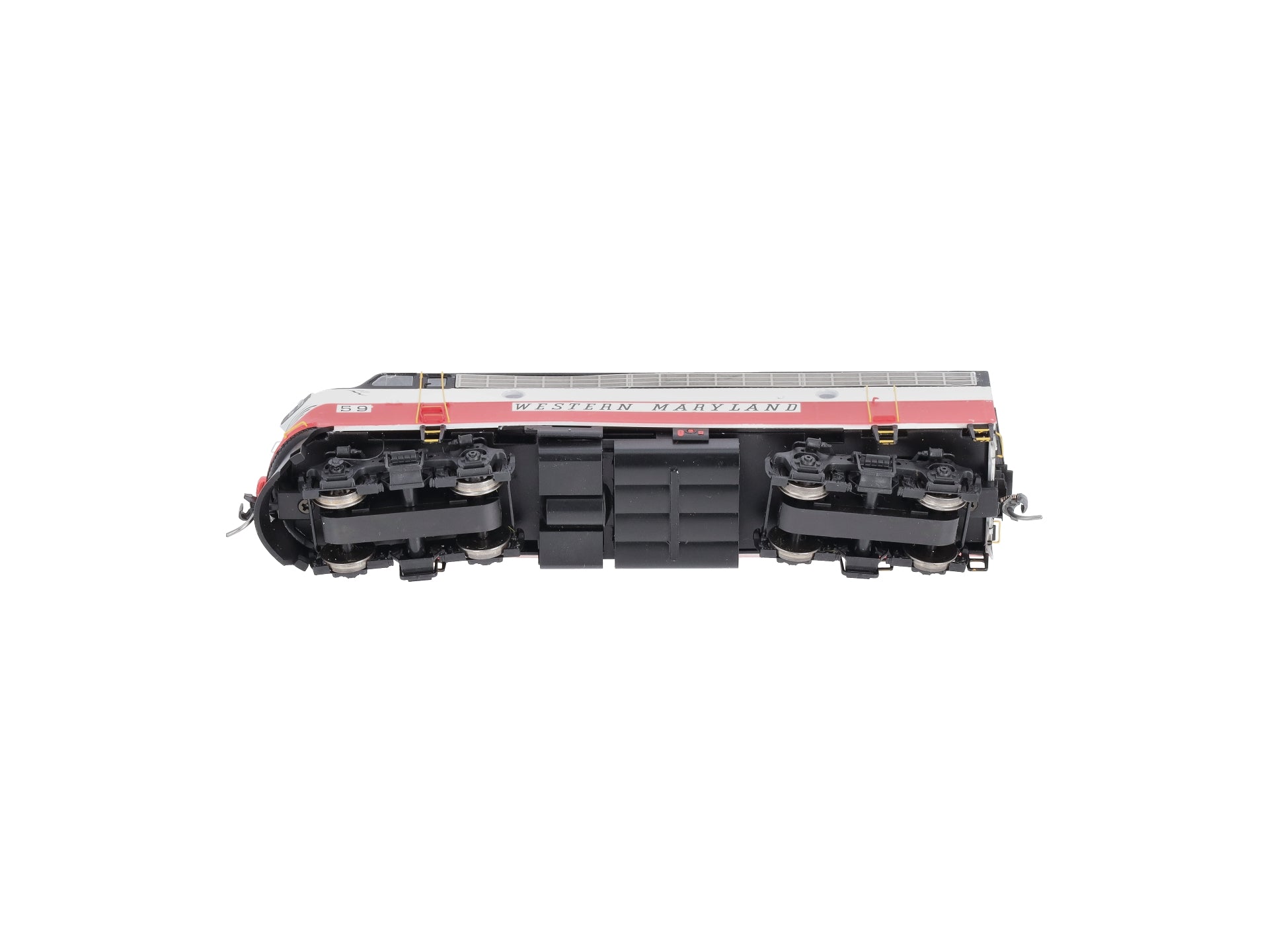 InterMountain 49094S HO Western Maryland EMD F7A Diesel Engine with Sound & DCC