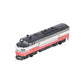 InterMountain 49094S HO Western Maryland EMD F7A Diesel Engine with Sound & DCC