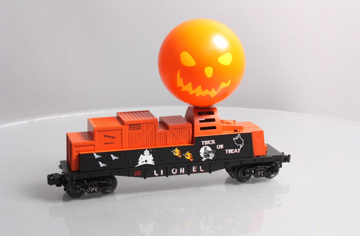 Lionel 6-37036 O Gauge Halloween Operating Globe Car LN/Box