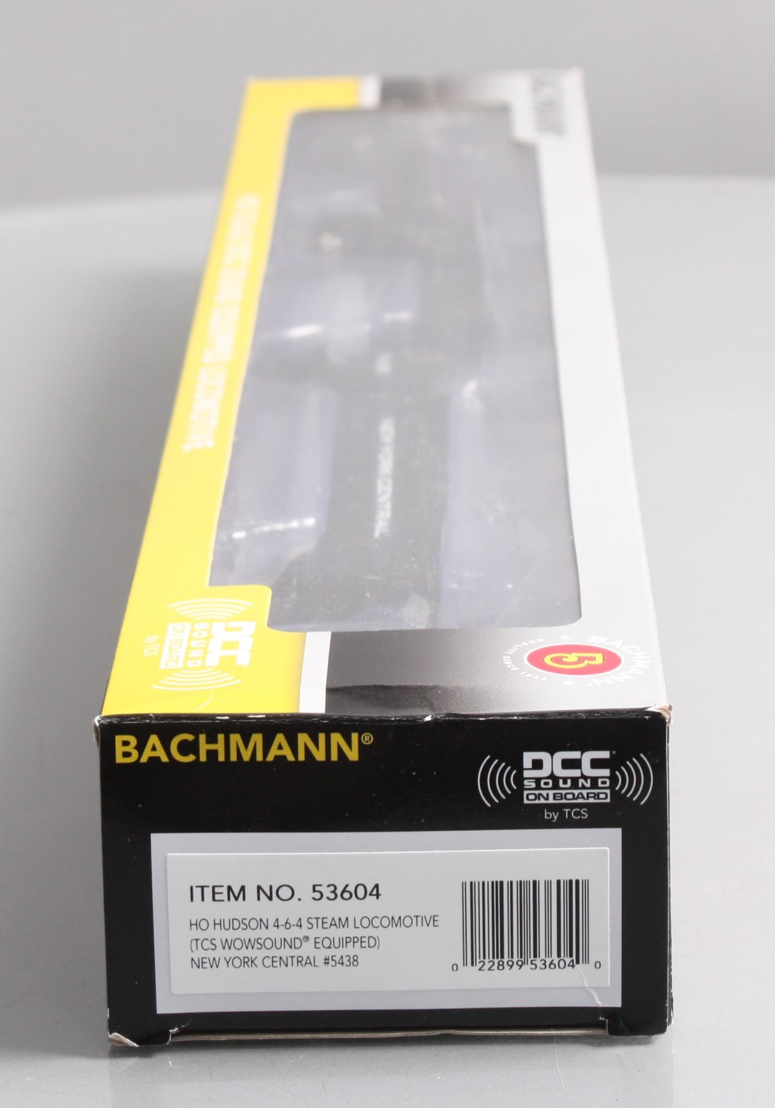 Bachmann 53604 HO New York Central 4-6-4 J3A Hudson Steam Locomotive #5438