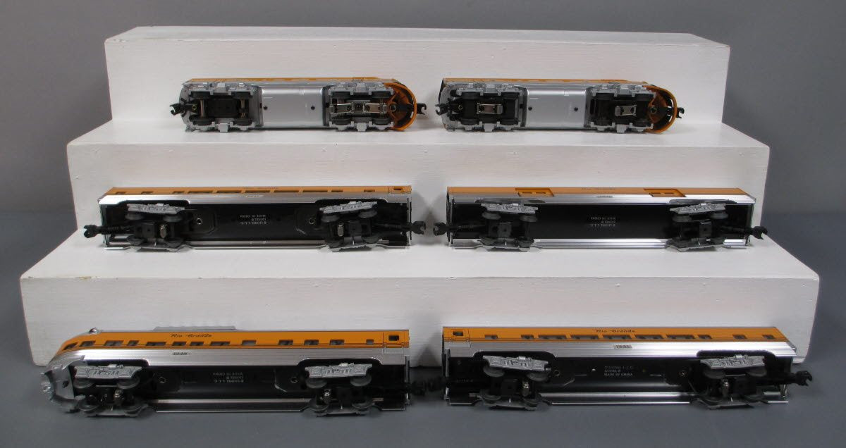 Lionel 6-21955 O Gauge D&RG F3 AA Diesel Passenger Train Set LN/Box