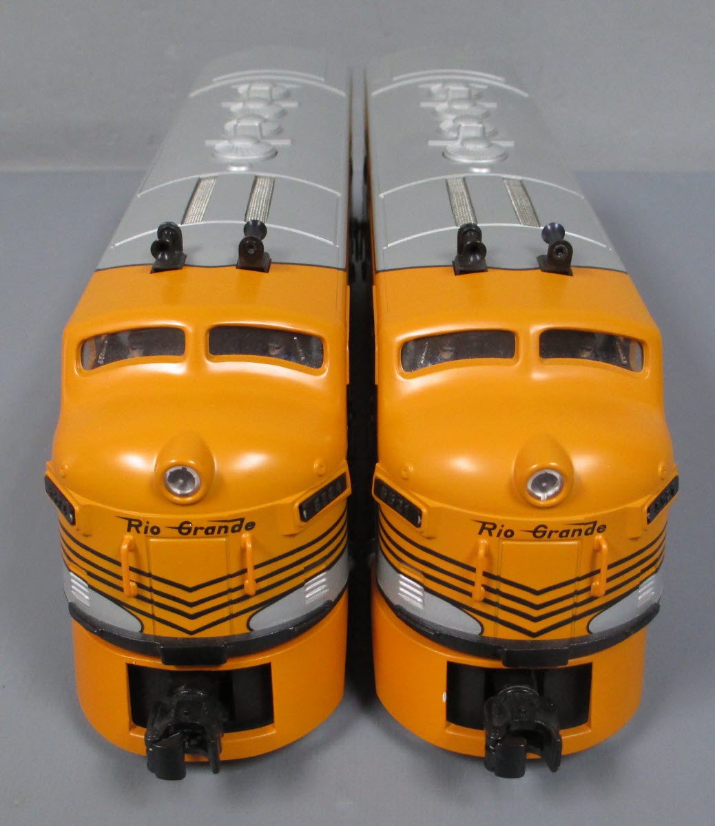 Lionel 6-21955 O Gauge D&RG F3 AA Diesel Passenger Train Set LN/Box
