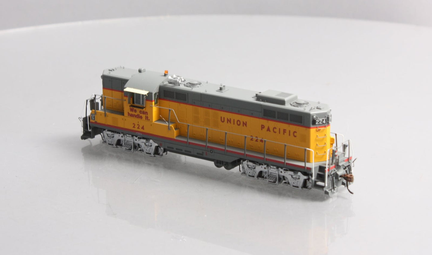 Athearn G64246 HO Union Pacific GP9 Diesel Locomotive with DCC & Sound #224