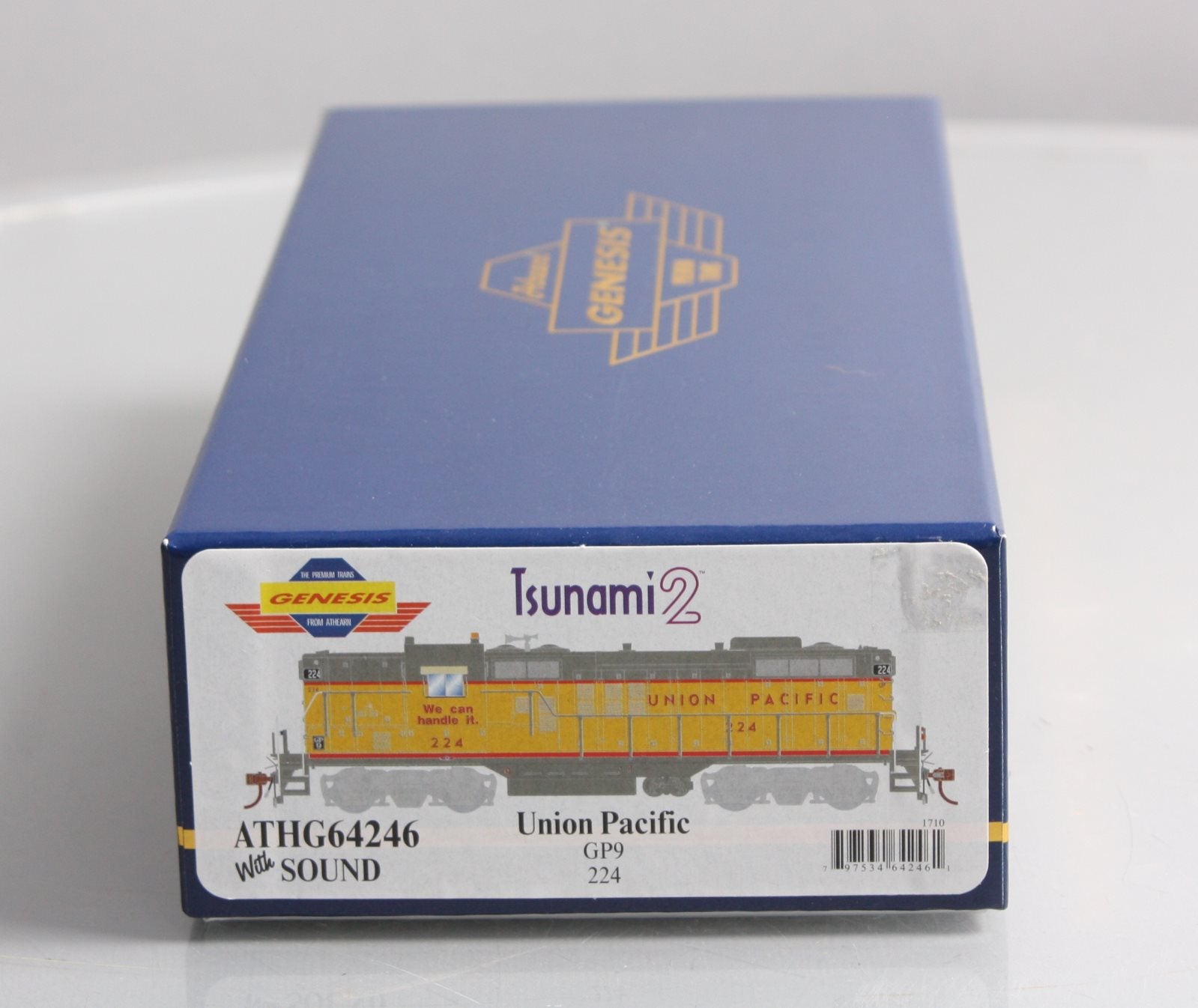 Athearn G64246 HO Union Pacific GP9 Diesel Locomotive with DCC & Sound #224