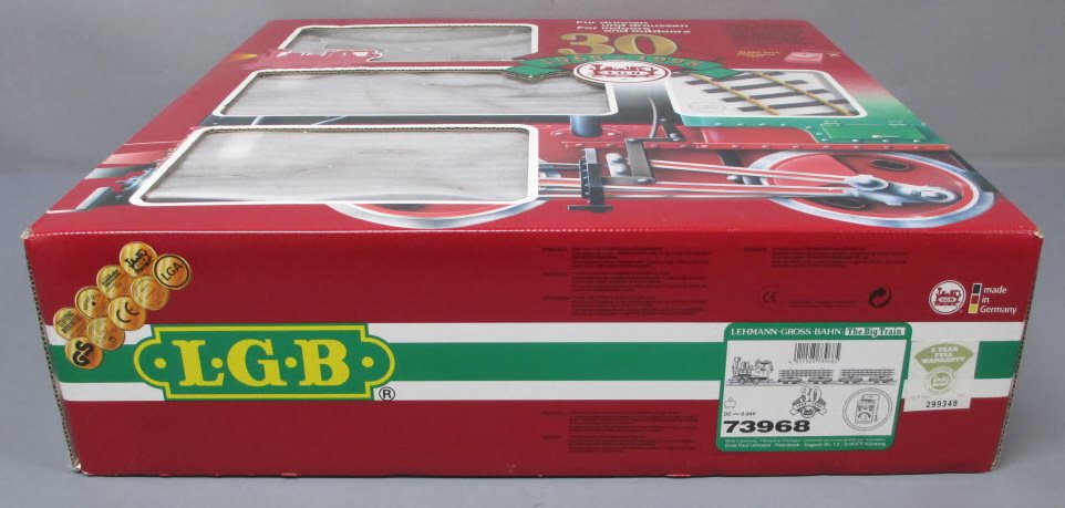 LGB 73968 30th Anniversary G Gauge Steam Train Set EX/Box
