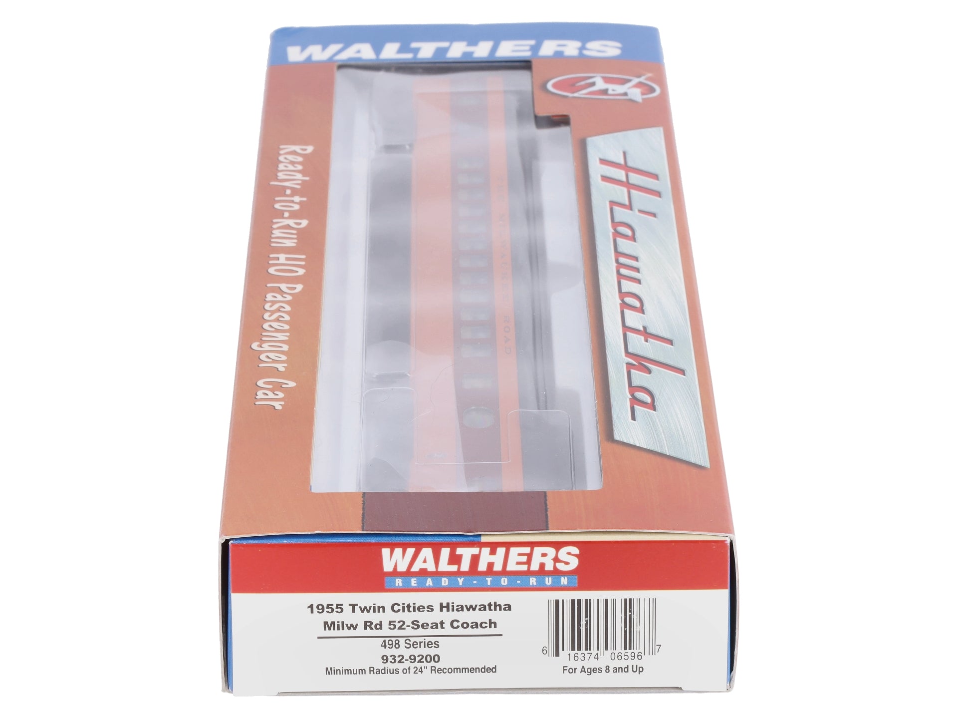 Walthers 932-9200 HO Scale Milwaukee Rd 1955 Hiawatha Twin Cities 52-Seat Coach LN/Box