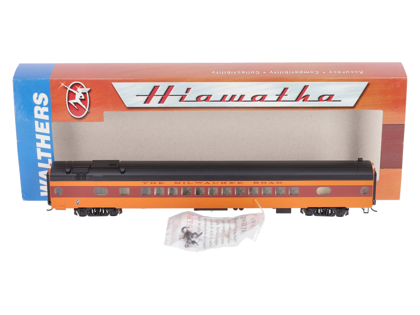 Walthers 932-9200 HO Scale Milwaukee Rd 1955 Hiawatha Twin Cities 52-Seat Coach LN/Box