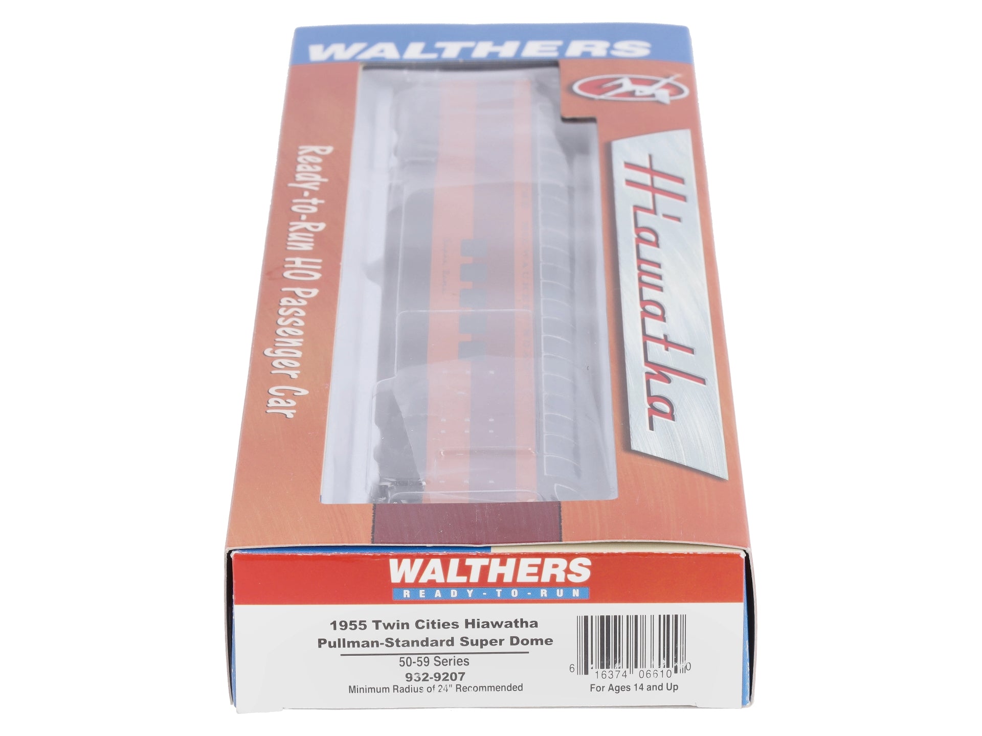 Walthers 932-9207 HO S Milwaukee Road 1955 Hiawatha PS Super Dome LN/Box
