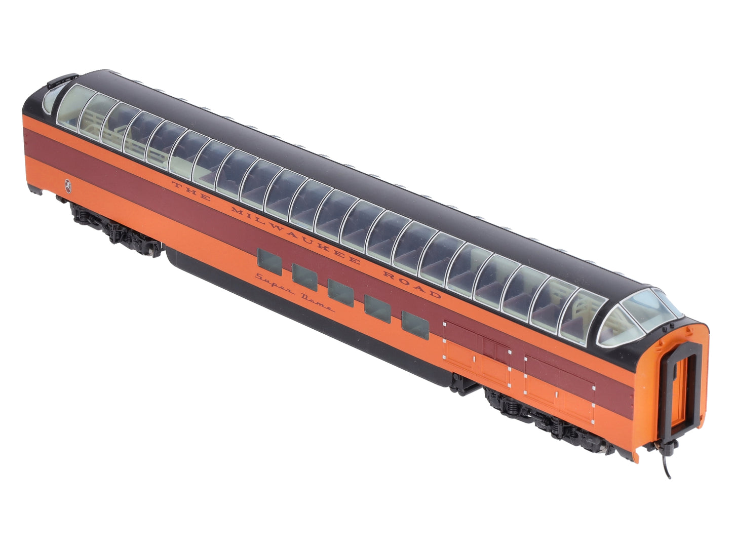 Walthers 932-9207 HO S Milwaukee Road 1955 Hiawatha PS Super Dome LN/Box