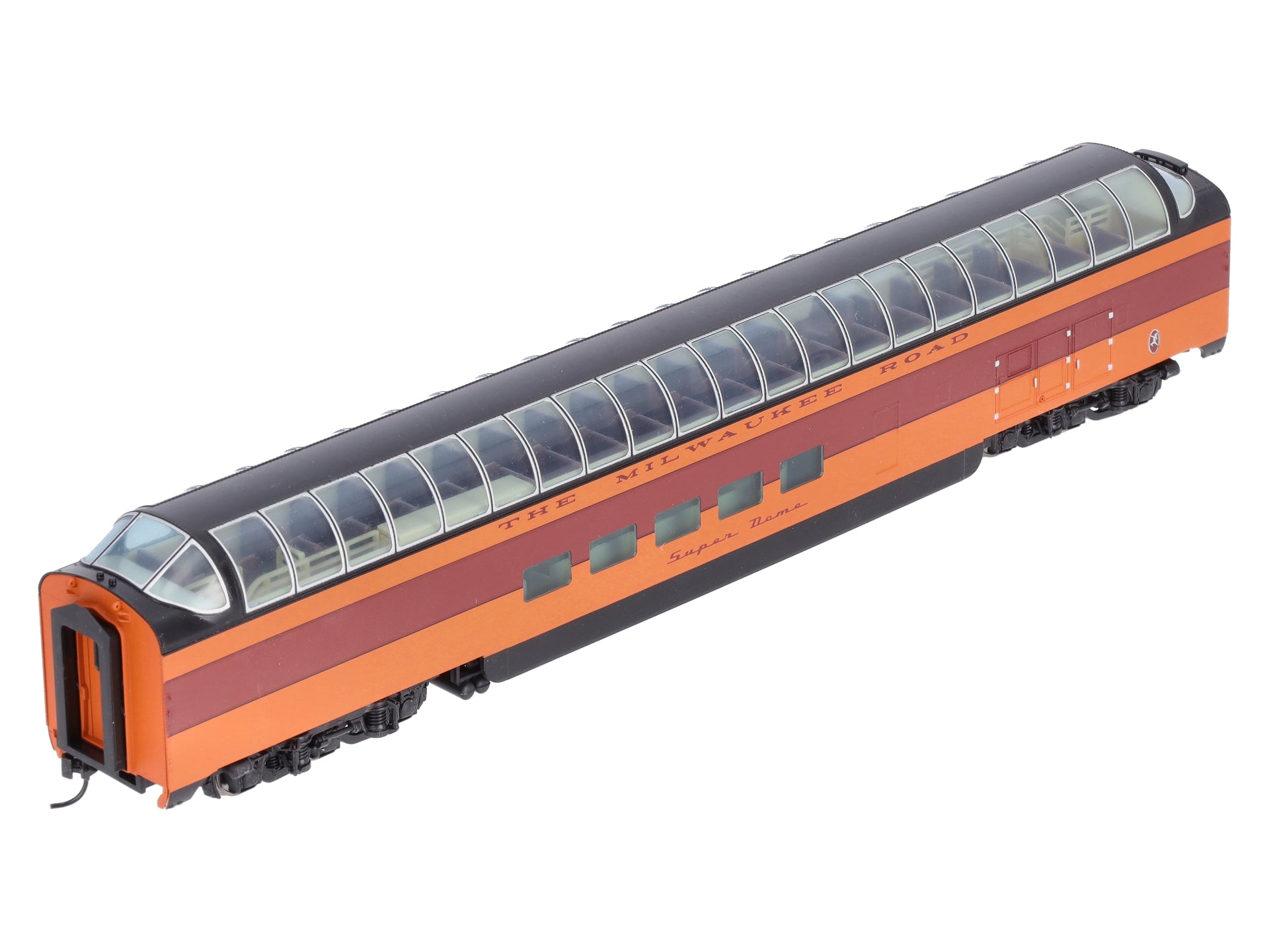 Walthers 932-9207 HO S Milwaukee Road 1955 Hiawatha PS Super Dome LN/Box