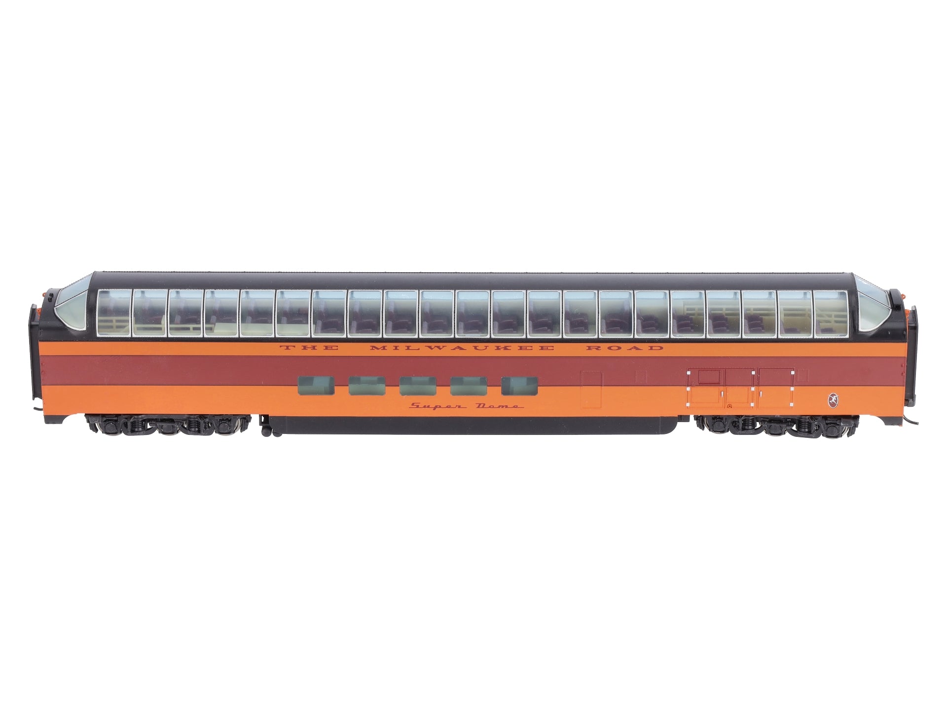 Walthers 932-9207 HO S Milwaukee Road 1955 Hiawatha PS Super Dome LN/Box