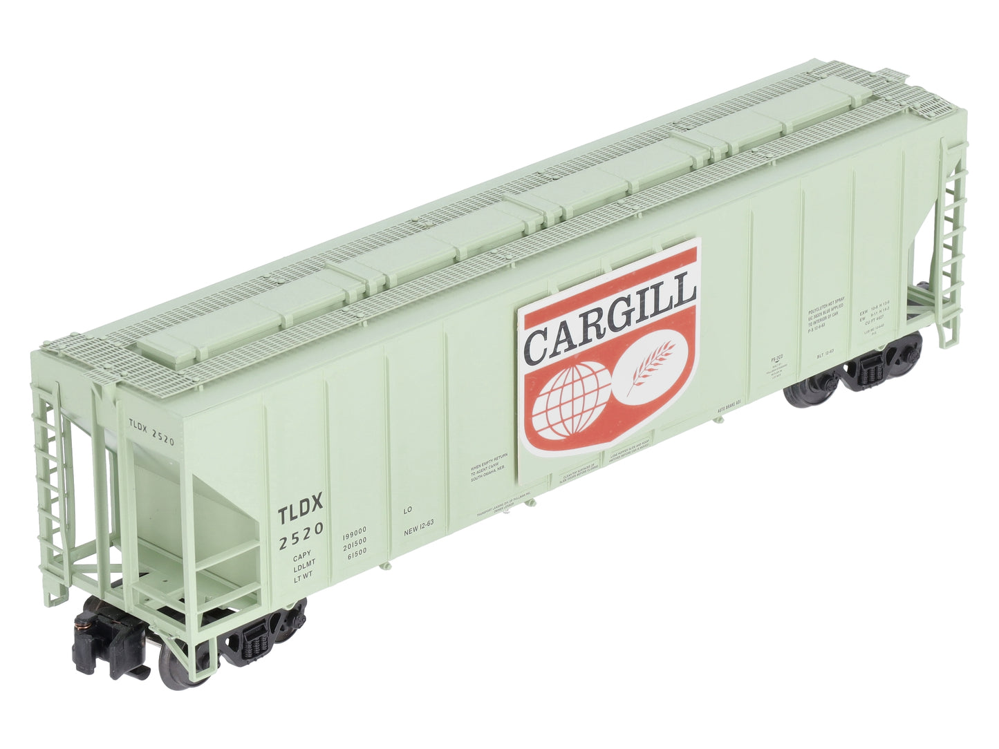 American Models 3303 S Scale Cargill Covered Hopper #2520 LN/Box