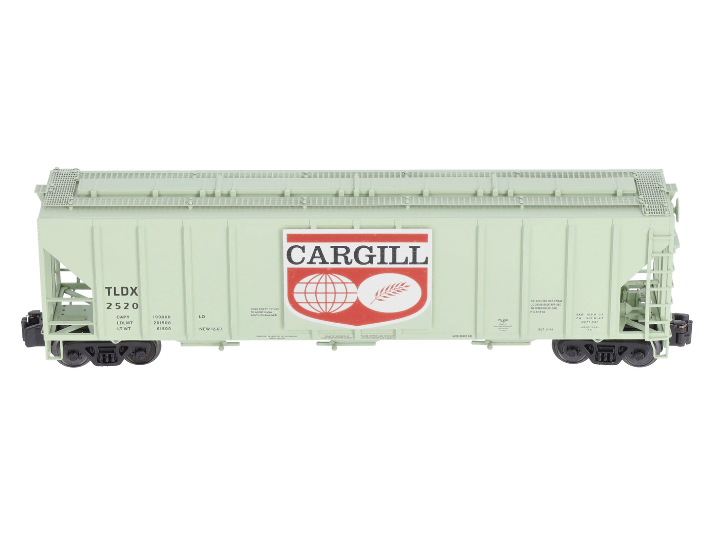 American Models 3303 S Scale Cargill Covered Hopper #2520 LN/Box