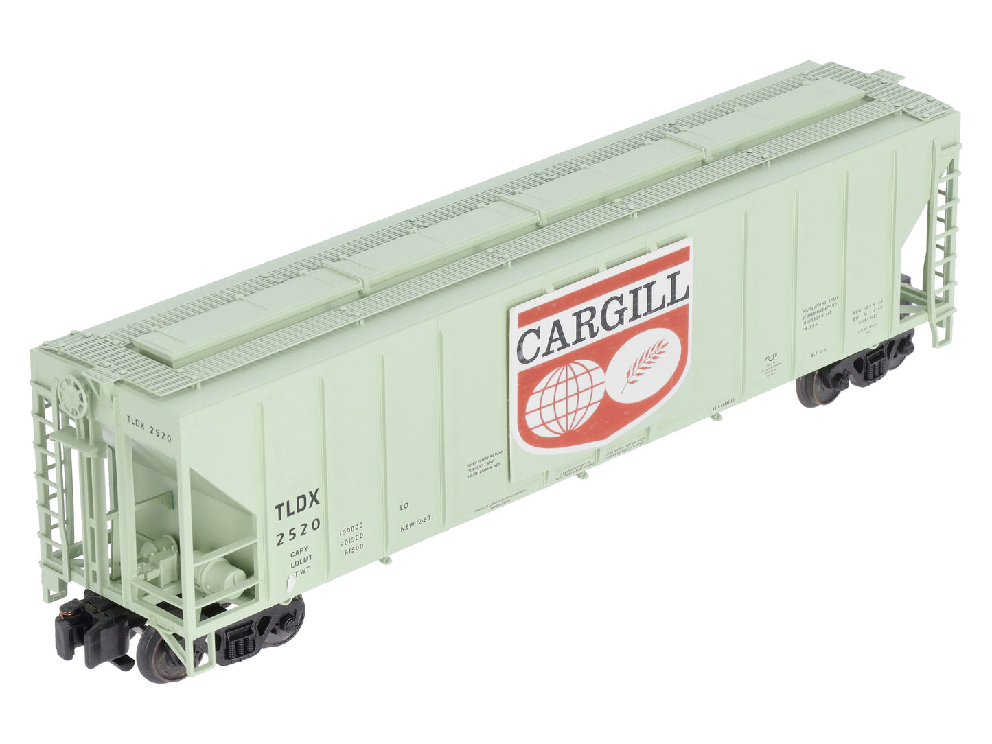 American Models 3303 S Scale Cargill Covered Hopper #2520 LN/Box
