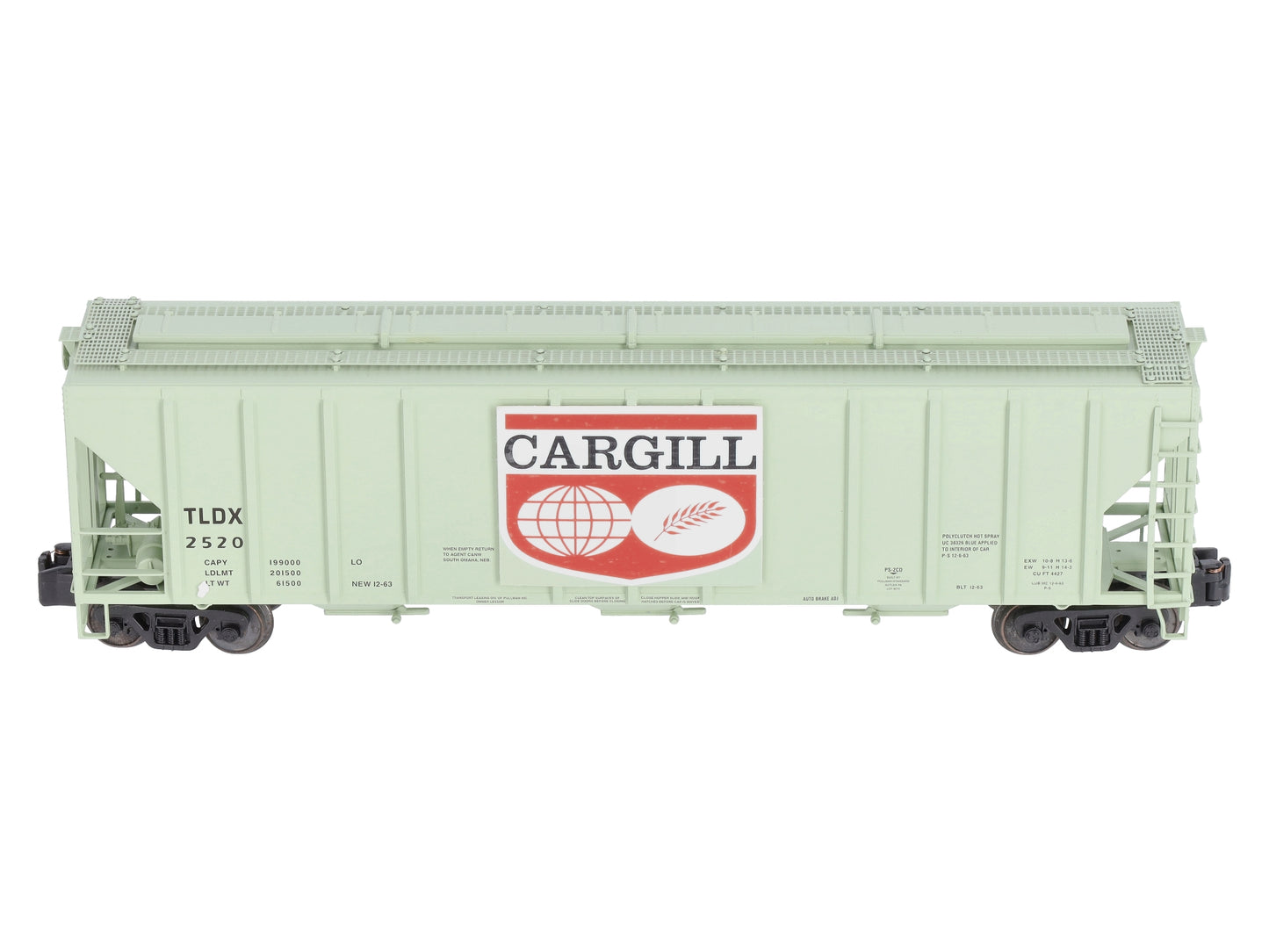 American Models 3303 S Scale Cargill Covered Hopper #2520 LN/Box