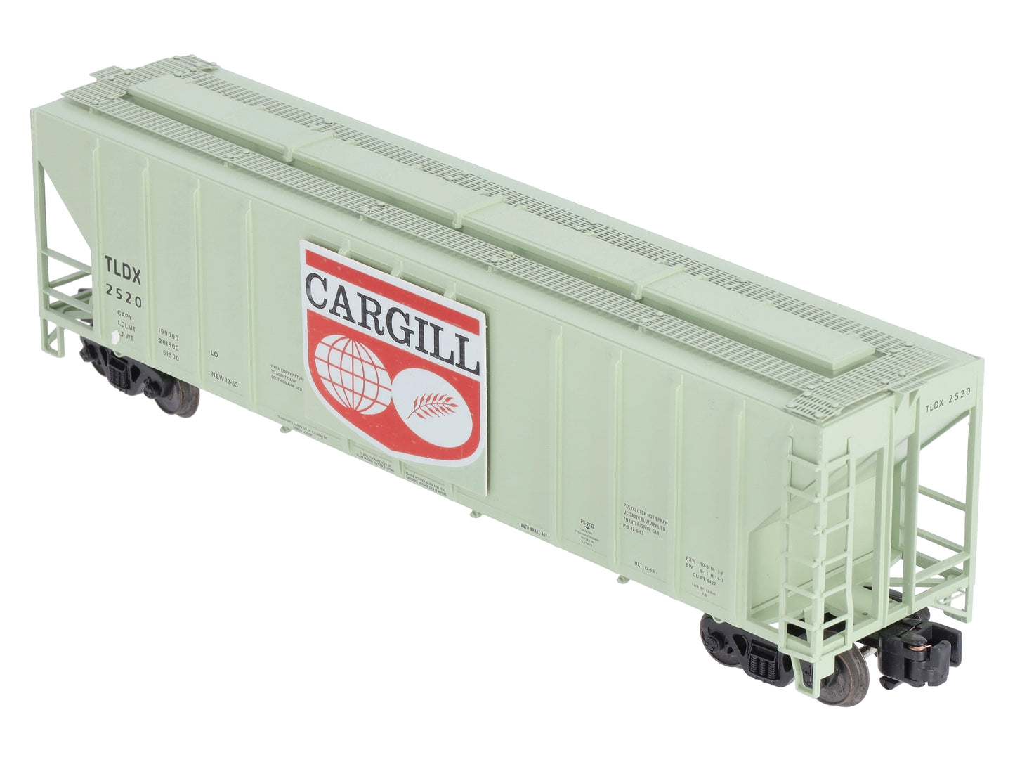 American Models 3303 S Scale Cargill Covered Hopper #2520 LN/Box