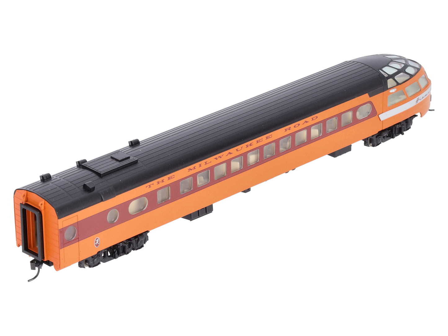 Walthers 932-9206 HO Scale Milwaukee 1955 Twin Cities Skytop Lounge Car LN/Box