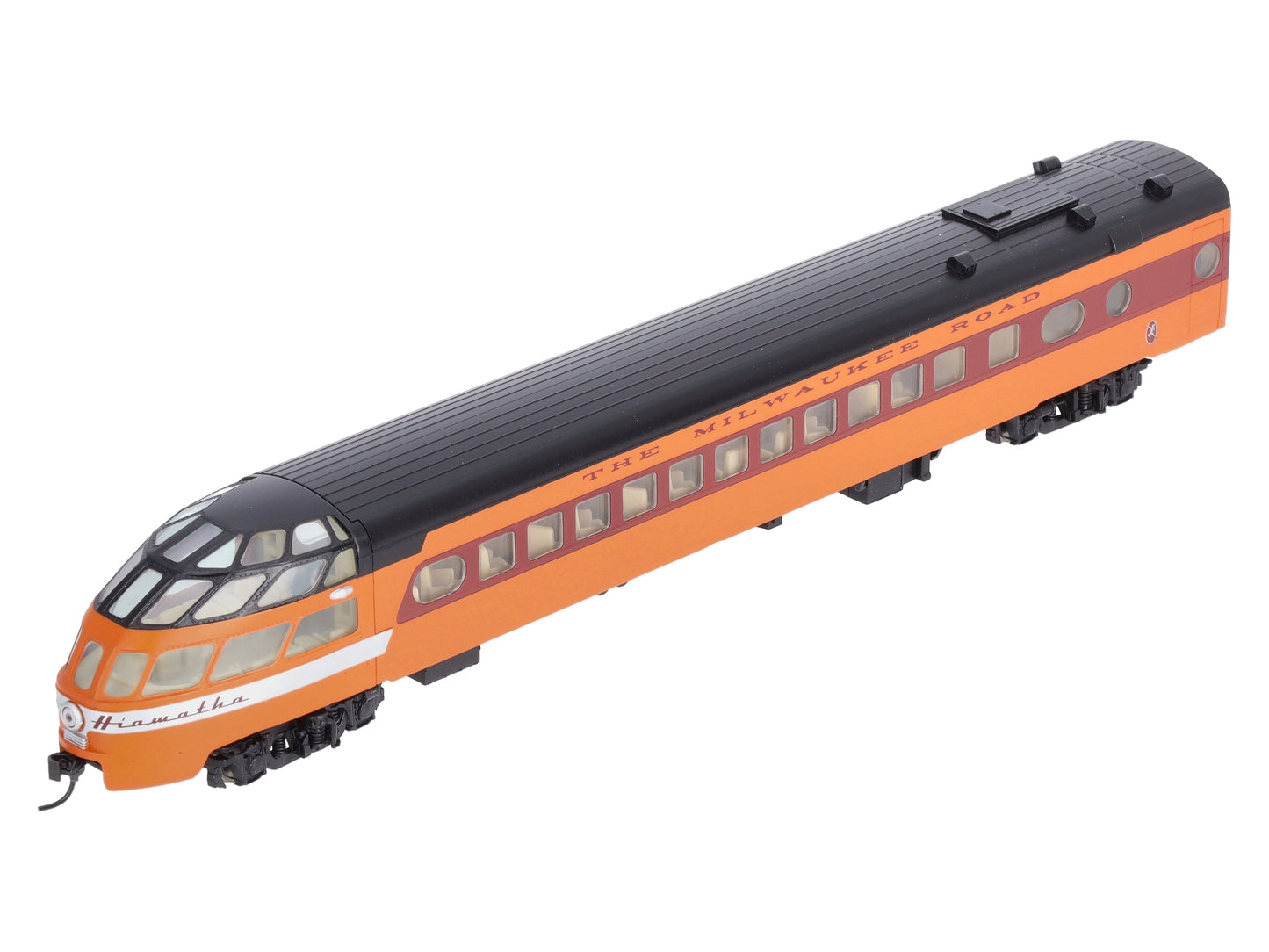 Walthers 932-9206 HO Scale Milwaukee 1955 Twin Cities Skytop Lounge Car LN/Box