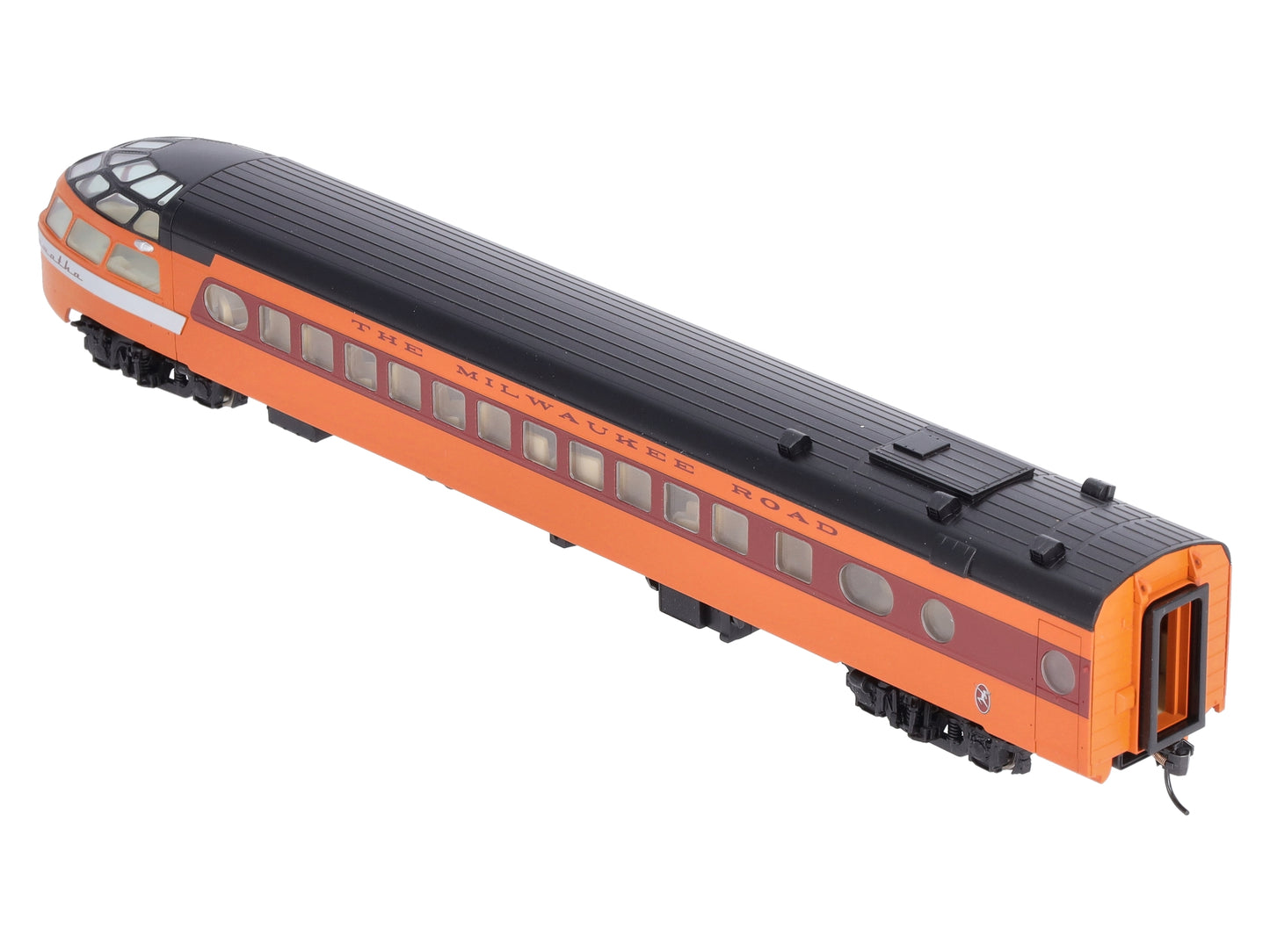 Walthers 932-9206 HO Scale Milwaukee 1955 Twin Cities Skytop Lounge Car LN/Box
