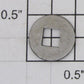 Lionel 1028-5 Square Hole Washer