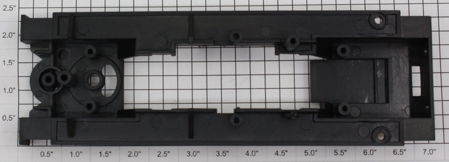 Lionel 54-4 Plastic Black Frame Assembly for No. 55 "Tie-Jector Car"