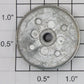 Lionel 18427-105 Tie-Jector Metal Black Non-Geared Spoked Wheel