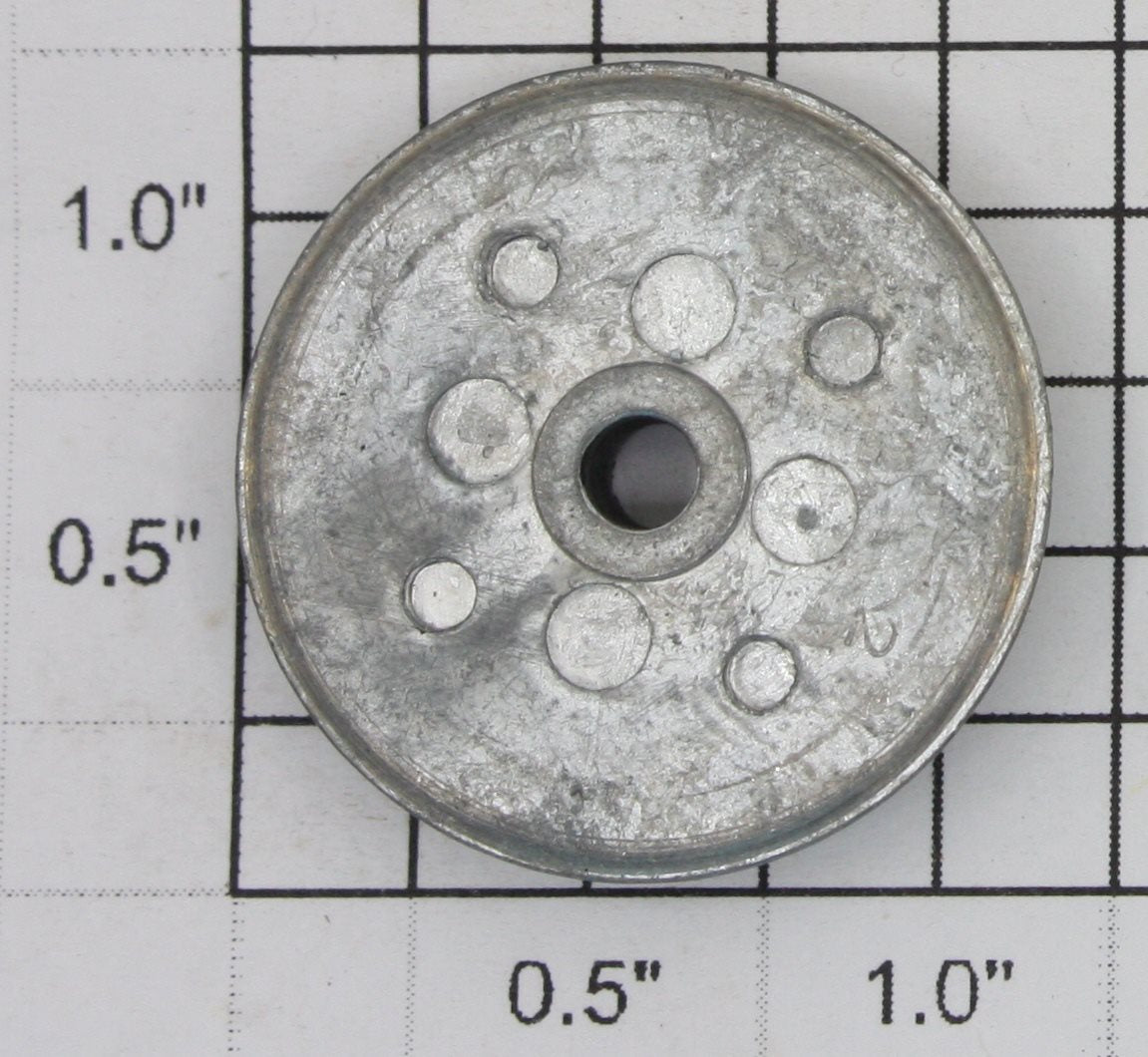 Lionel 18427-105 Tie-Jector Metal Black Non-Geared Spoked Wheel