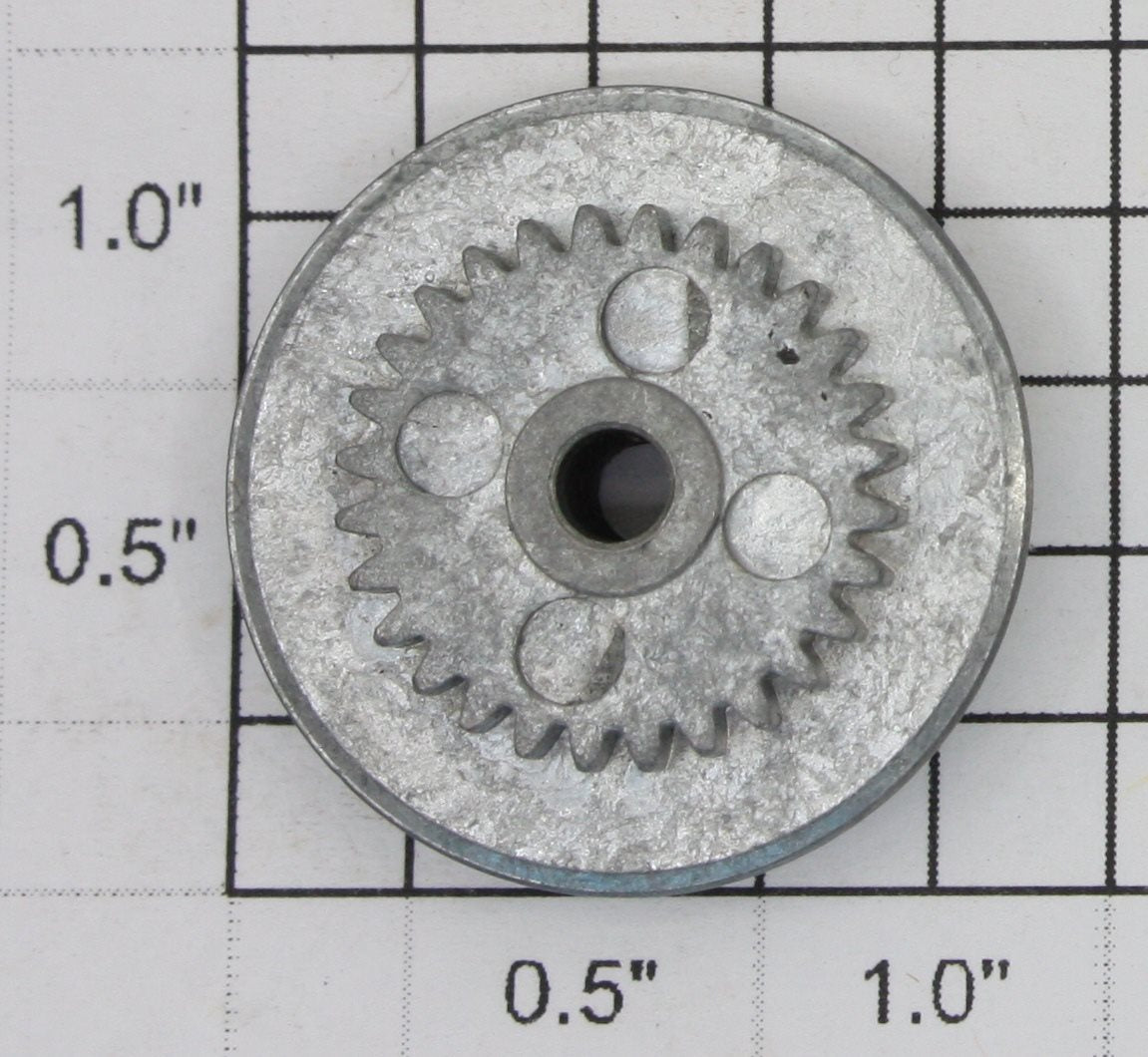 Lionel 18427-165 Tie-Jector Geared Wheel with Black Spokes