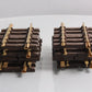 LGB 10150 G Scale 6" Brass 1/2 Straight Track Sections (8) LN/Box
