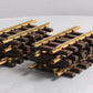 LGB 10150 G Scale 6" Brass 1/2 Straight Track Sections (8) LN/Box