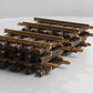 LGB 10150 G Scale 6" Brass 1/2 Straight Track Sections (8) LN/Box