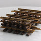 LGB 10150 G Scale 6" Brass 1/2 Straight Track Sections (8) LN/Box
