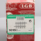 LGB 10150 G Scale 6" Brass 1/2 Straight Track Sections (8) LN/Box