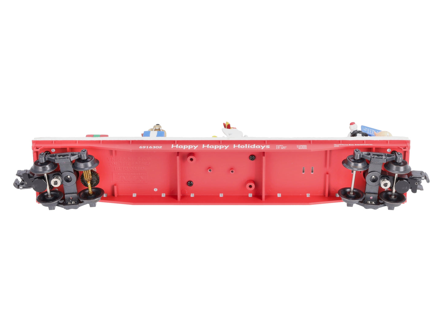 K-Line K691-6302 O Gauge Looney Tunes Holiday Operating Flatcar LN/Box