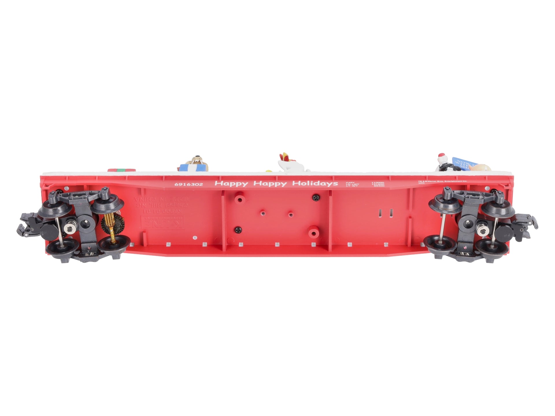 K-Line K691-6302 O Gauge Looney Tunes Holiday Operating Flatcar LN/Box