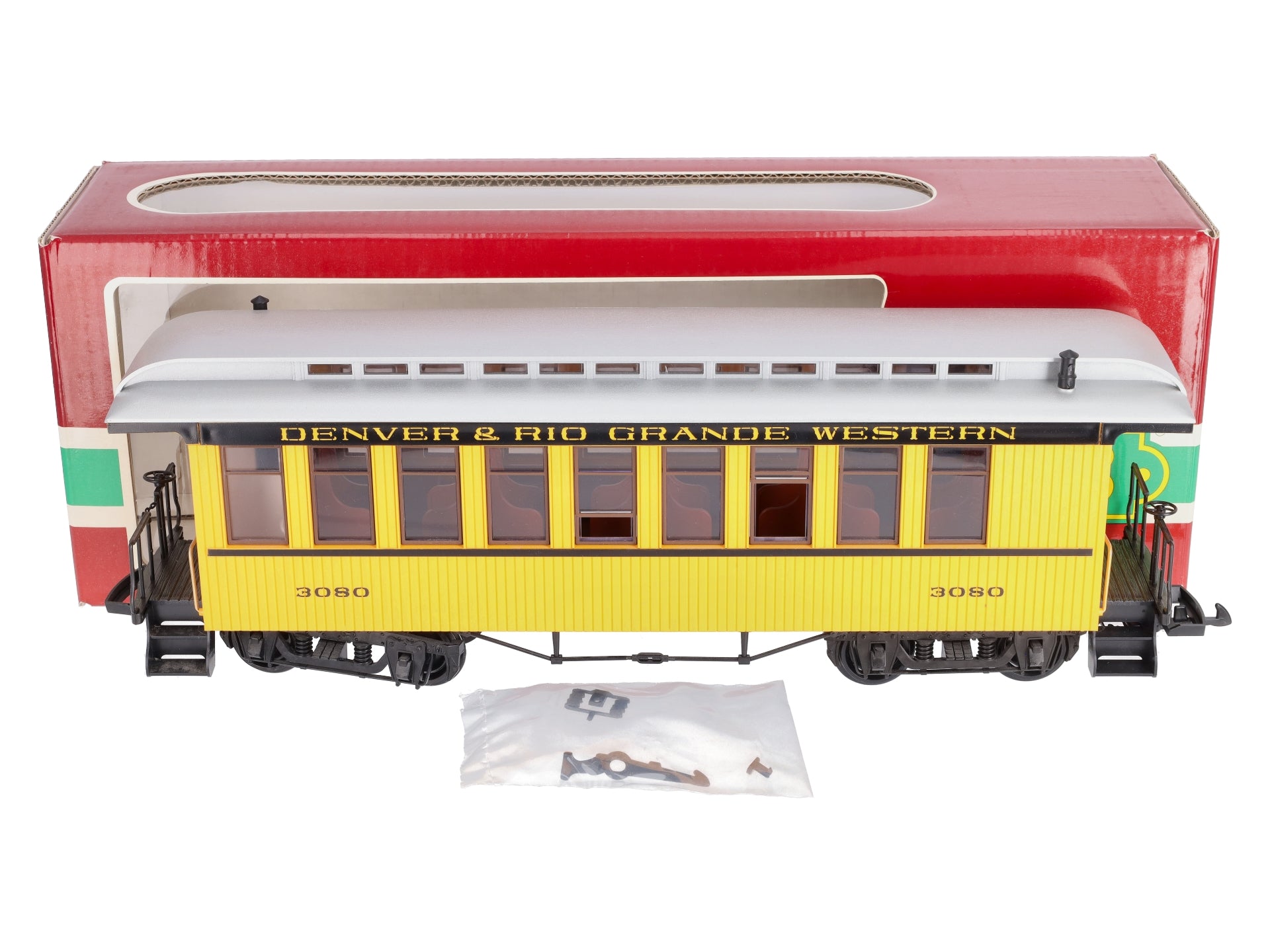 LGB 3080 G Scale Denver & Rio Grande Western Passenger Car LN/Box