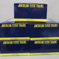 American Flyer 6-49622 S Freedom Train Diesel Passenger Train Set
