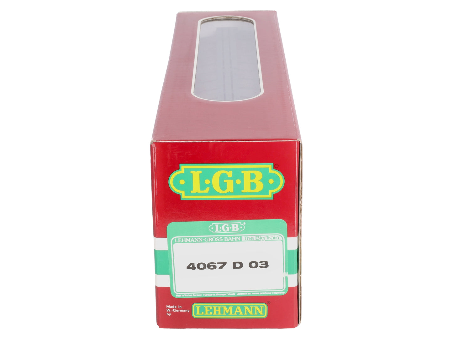 LGB 4067-D03 G Scale Santa Fe Boxcar #3712 LN/Box